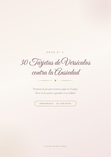 30 Tarjetas de Versículos