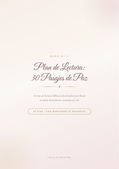 Plan de Lectura